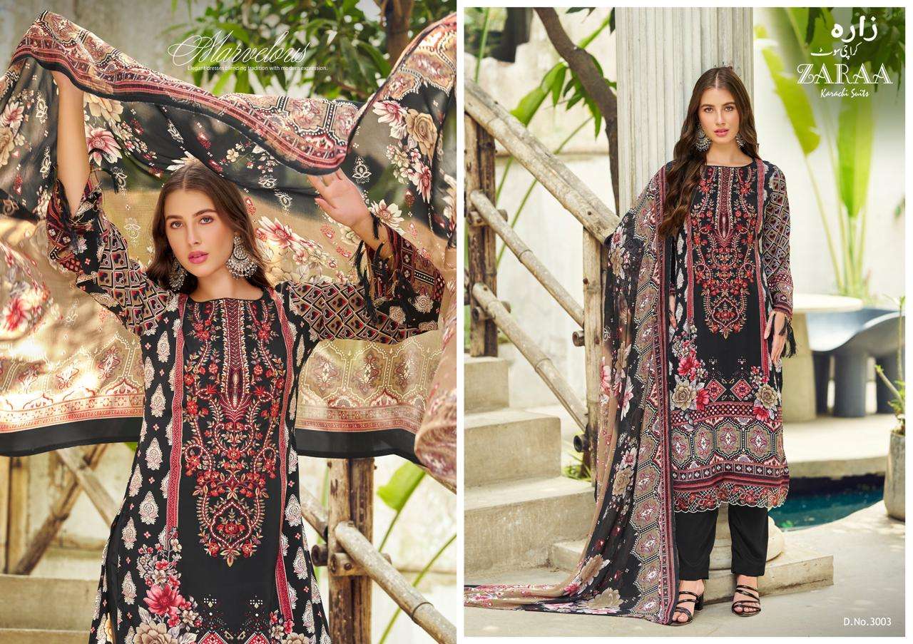 ZARAA HAFSA VOL 3 FRANCH CRAP DIGITAL PRINT SUIT FOR UNSTITCH CLOTH SURAT MARKET ZARAA HAFSA VOL 3 FRANCH CRAP DIGITAL PRINT SUIT FOR UNSTITCH CLOTH SURAT MARKET